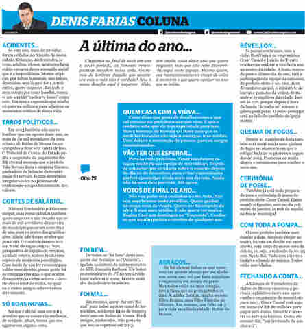 Ano difícil para a população de Rolim e região