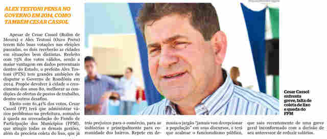 Novos prefeitos: Rolim e Ouro Preto terão dois campeões de votos