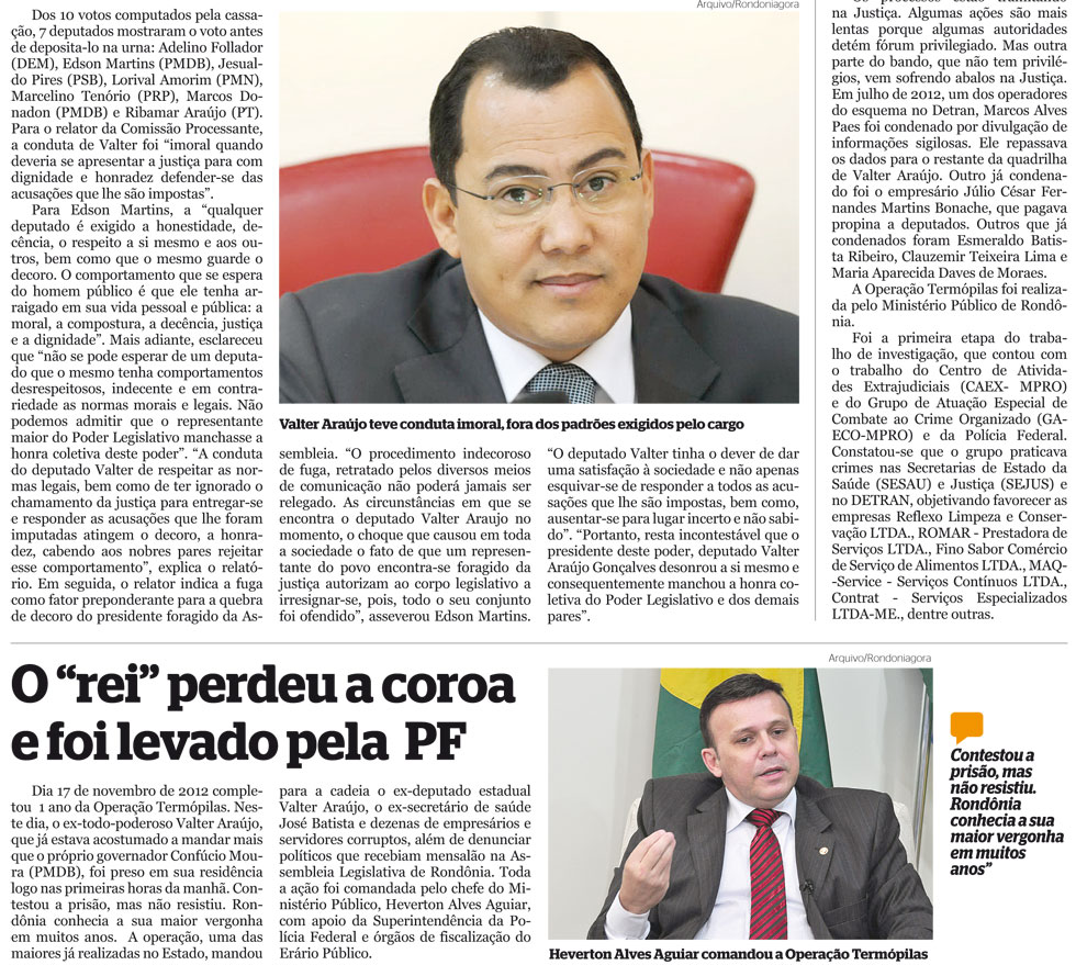 Combate a corrup&ccedil;&atilde;o: Durante julgamento, 10 apresentaram os votos