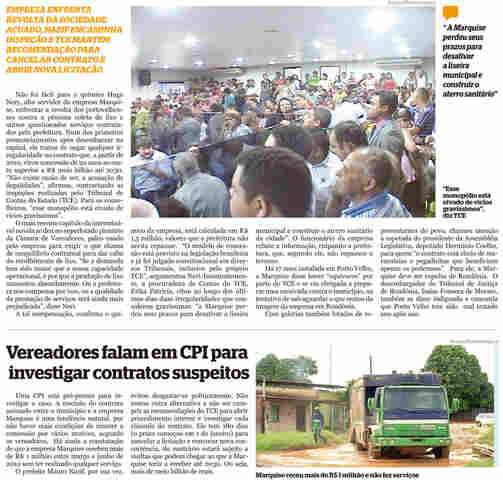 Marquise acha meio bilhão pouco