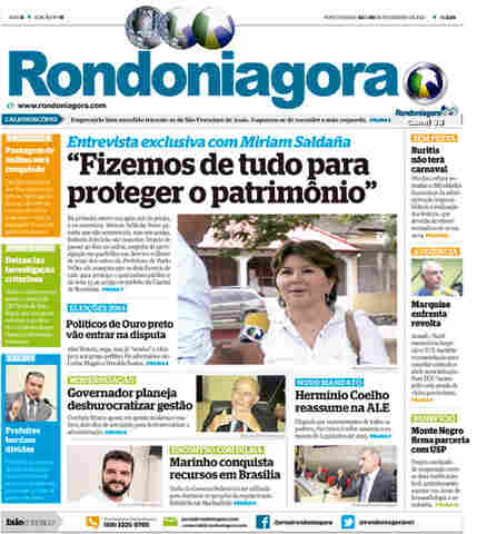 CONFIRA A ÍNTEGRA DA VERSÃO SEMANAL IMPRESSA DO RONDONIAGORA