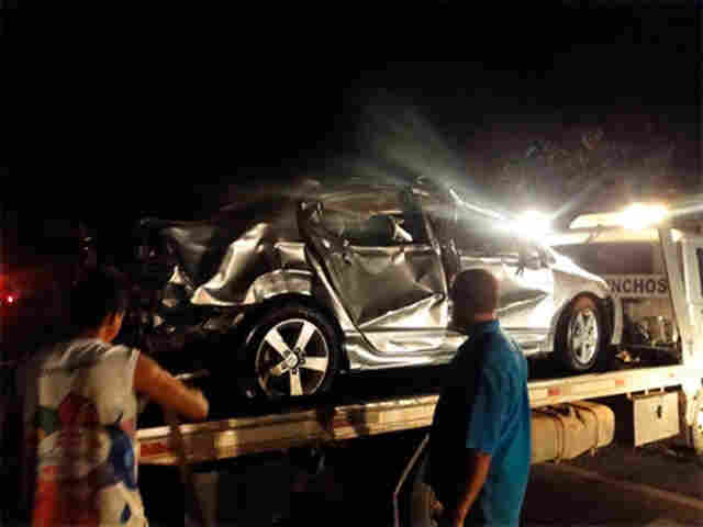 PM E FAMÍLIA MORREM EM GRAVE ACIDENTE NA BR-364