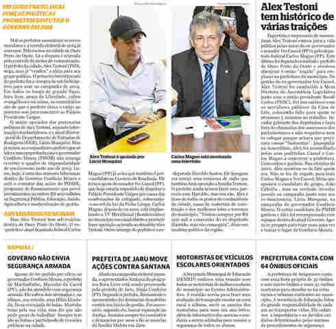 Corrida eleitoral já começou