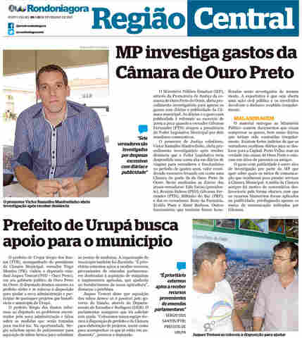 Região Central: Confira o noticiário da região