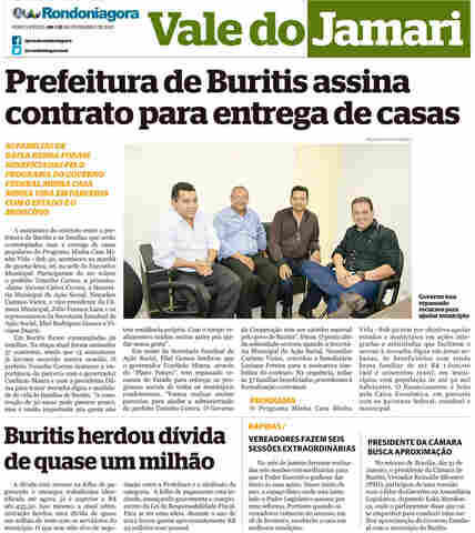 Vale do Jamari: Confira o noticiário da região