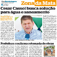 Zona da Mata: Prefeito defende acordo sobre fornecimento de água