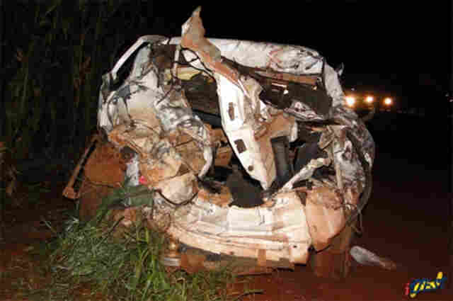 Irmãos ex-moradores de Jaru morrem em acidente de carro no MS