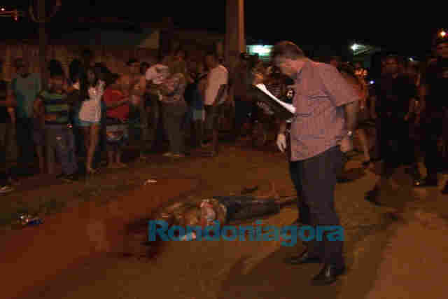 Criminosos matam jovem de 22 anos com vários tiros em Porto Velho