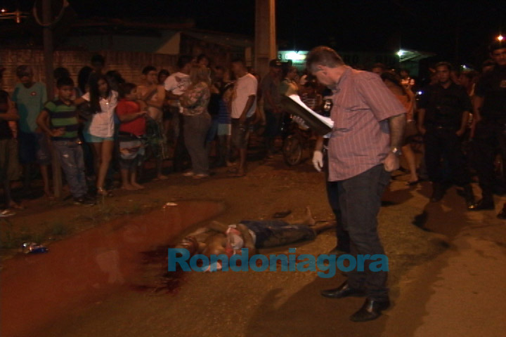 Criminosos matam jovem de 22 anos com vários tiros em Porto Velho