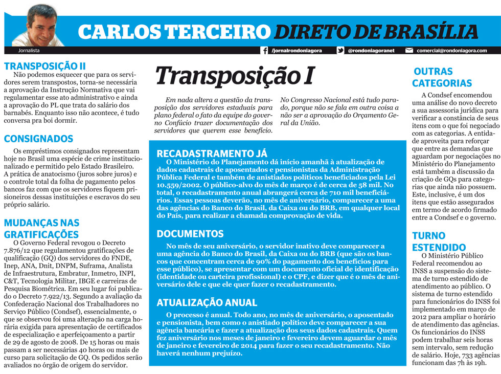 Transposição continua parada no Congresso