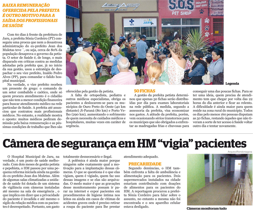 Médicos pedem demissão por falta de condições de trabalho