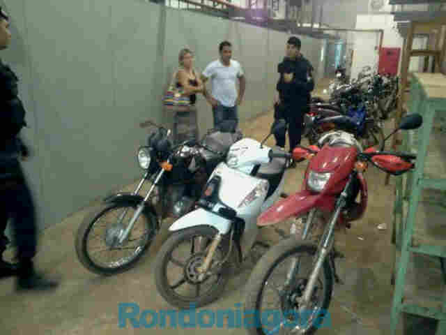 PM apreende 4 motos roubadas em Porto Velho