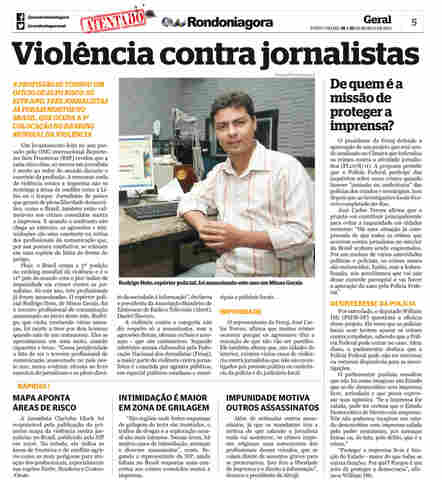 Violência contra jornalistas devem ser apuradas com rigor