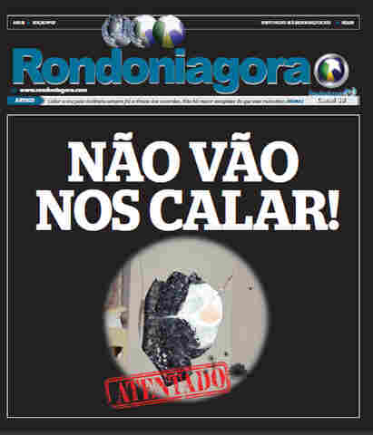 CONFIRA A ÍNTEGRA DA VERSÃO IMPRESSA DO RONDONIAGORA; NÃO VÃO NOS CALAR