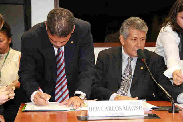 Carlos Magno secretaria eleição para a Comissão da Amazônia