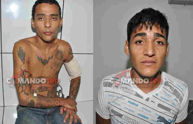 PM troca tiros com assaltantes durante roubo em farmácia