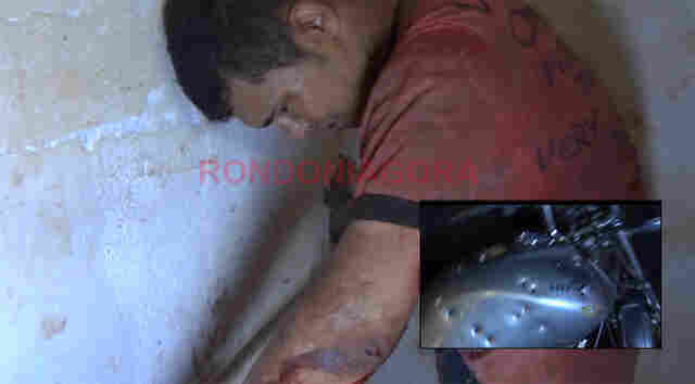 Dupla assalta vários pontos comerciais e é presa pela PM; suspeito é baleado. Fotos e vídeo