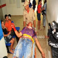 SUSPEITO DE ROUBAR MOTOTAXISTA É AGREDIDO POR POPULARES; Fotos e Video