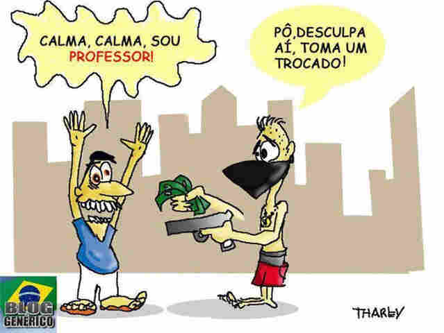 Não leia é sobre o professor! Não importa, ninguém liga.