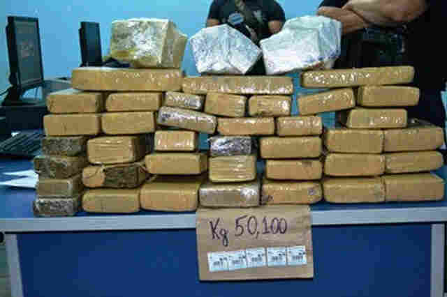 Morador de Vilhena é preso durante operação do Exército com 50 quilos de maconha