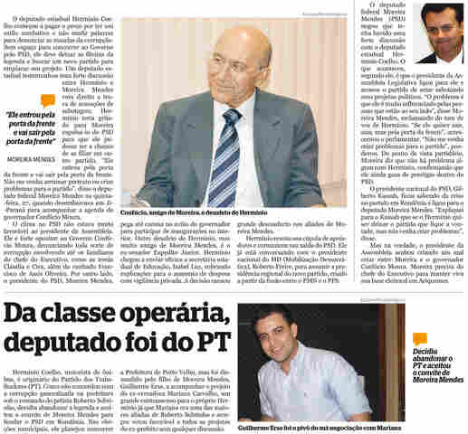 SEM ESPAÇO, HERMÍNIO DECIDE ABANDONAR PSD