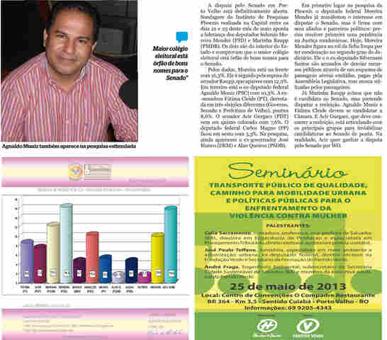 Moreira e Marinha na liderança ao Senado