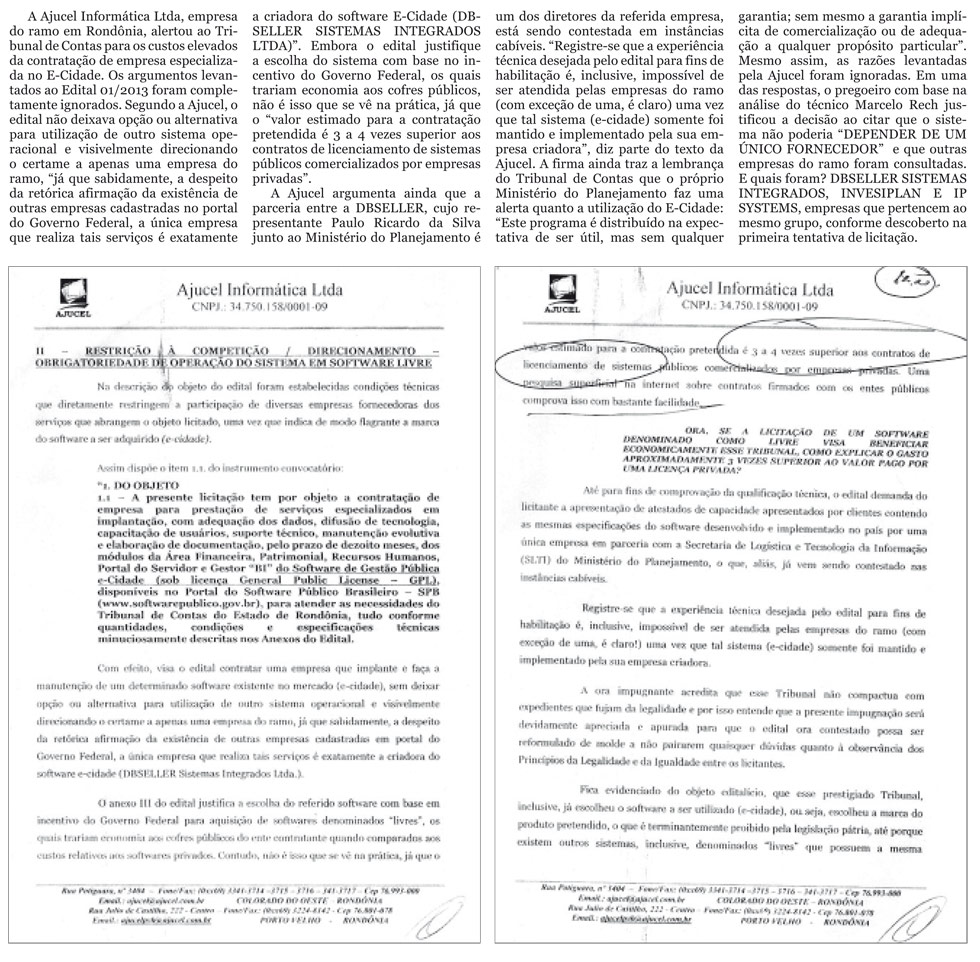 AJUCEL ALERTOU PARA OS CUSTOS