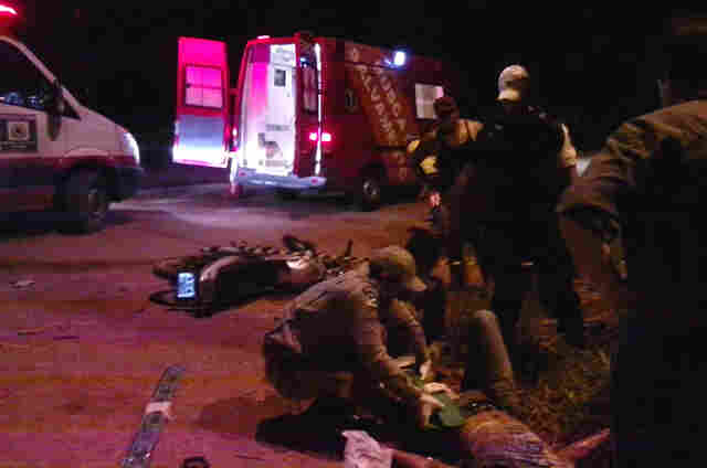 Grave acidente deixa dois feridos na Capital