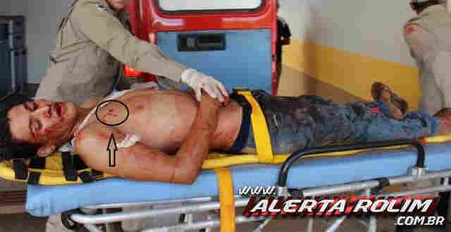 Vítima reage a roubo, desarma assaltante e o atinge com dois tiros