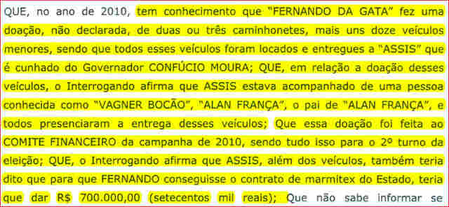 CUNHADO DE CONFÚCIO PEGOU CAMIONETES, CARROS PEQUENOS E EXIGIU R$ 700 MIL NA CAMPANHA, DIZ BETO BABA; Veja depoimento completo