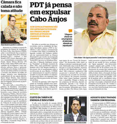 OPERAÇÃO APOCALIPSE: VEREADOR DEVE SER EXPULSO