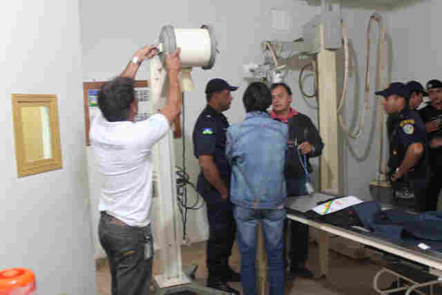 Perseguição: Agevisa interdita aparelho de Raio-X