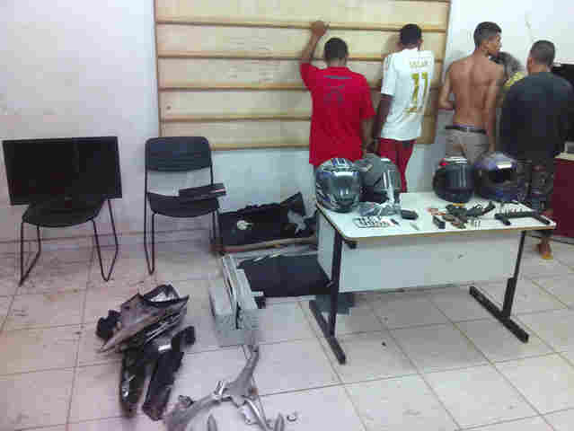 Suspeitos de roubo de motos são presos na Capital