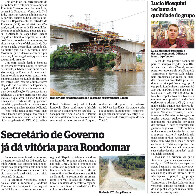 COM EMPRESA SUSPENSA EM PORTO VELHO, GRUPO RONDOMAR TENTA TUMULTUAR OBRAS DO ANEL VIÁRIO