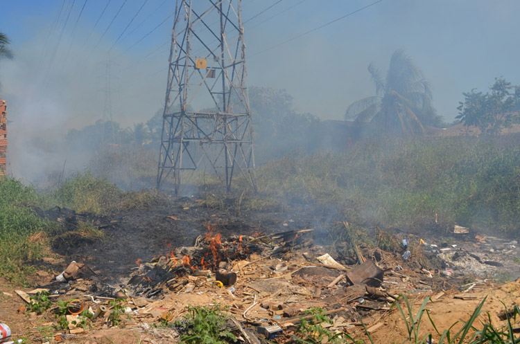 Queimadas mobilizam Bombeiros em Porto Velho