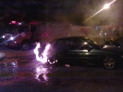 Incêndio destrói carro na Capital; Mais de 50 ocorrências no ano