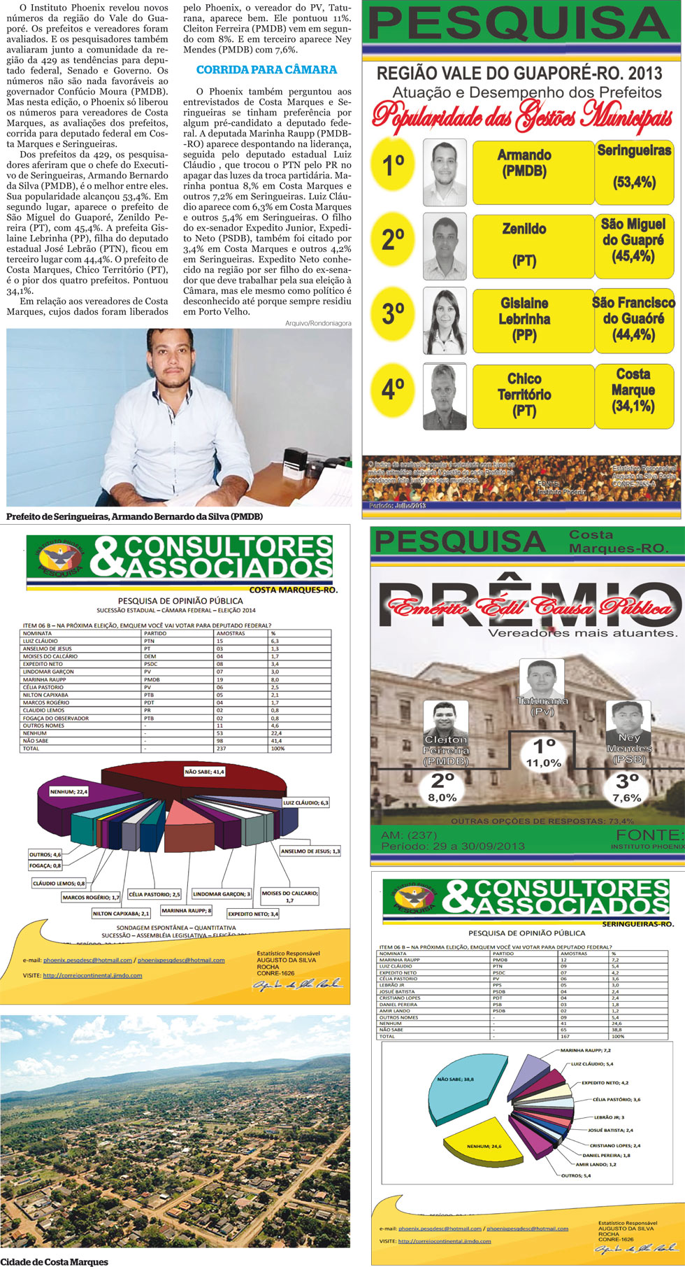 Veja resultados da pesquisa Phoenix no Guaporé