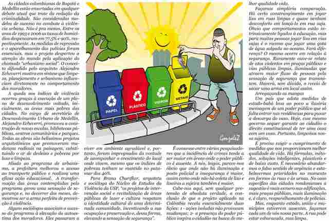 Limpeza e beleza contribuem para redução da violência? - Por Ivonete Gomes