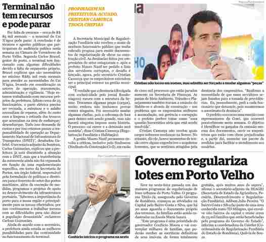 APÓS REVELAÇÃO DE EMPRESÁRIOS, SECRETÁRIO MUDA CHEFES DE &#83;ETORES