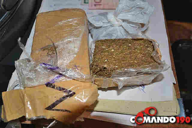 Mãe encontra filho com meio quilo de maconha e o denuncia à Polícia
