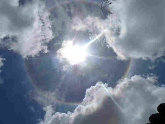 Fenômeno solar chama atenção em Porto Velho