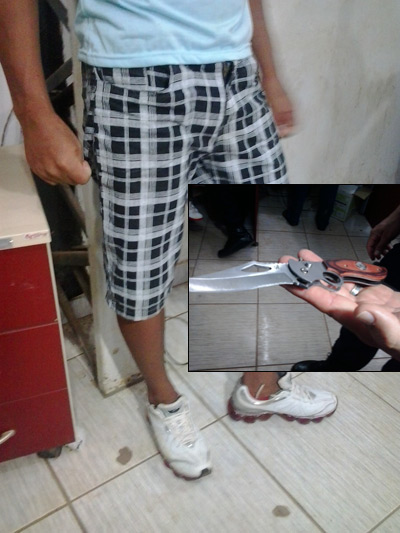 Menor leva veículo de cliente de programa sexual