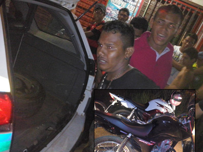 Dupla presa com motos roubadas