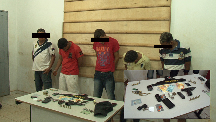 Polícia prende acusados de roubo em Porto Velho e recupera veículo furtado