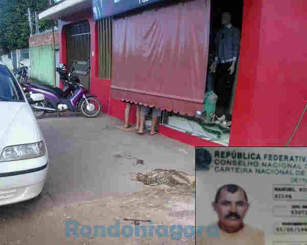COMERCIANTE É MORTO DURANTE ASSALTO; BANDIDO É BALEADO PELO COMPARSA