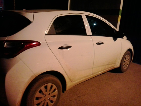 Homem é preso dentro de igreja por suspeita de furto a automóvel