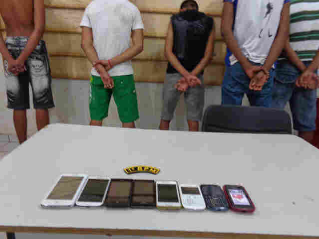 PM PRENDE BANDO QUE FAZIA ARRASTÕES PELO CENTRO DE PORTO VELHO; QUATRO SÃO MENORES