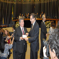 Chagas Neto é homenageado na Câmara Federal pelos 25 anos da Constituição