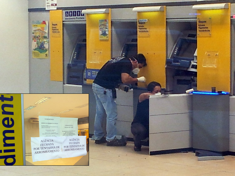 Bando tenta furtar agência do Banco do Brasil em Porto Velho