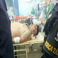 VÍDEO MOSTRA SOCORRO A POLICIAL MILITAR BALEADO NA CABEÇA